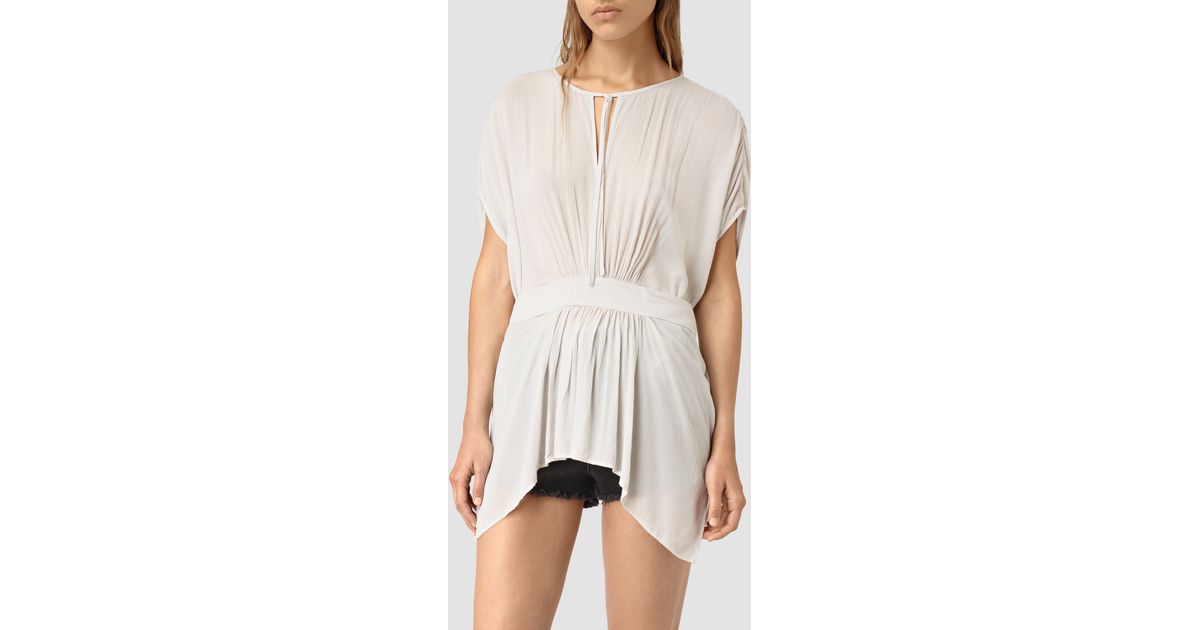 ALLSAINTS - Nevis Island silk dress | Selfridges.com ALLSAINTS - Nevis Island silk dress | Selfridges.com
